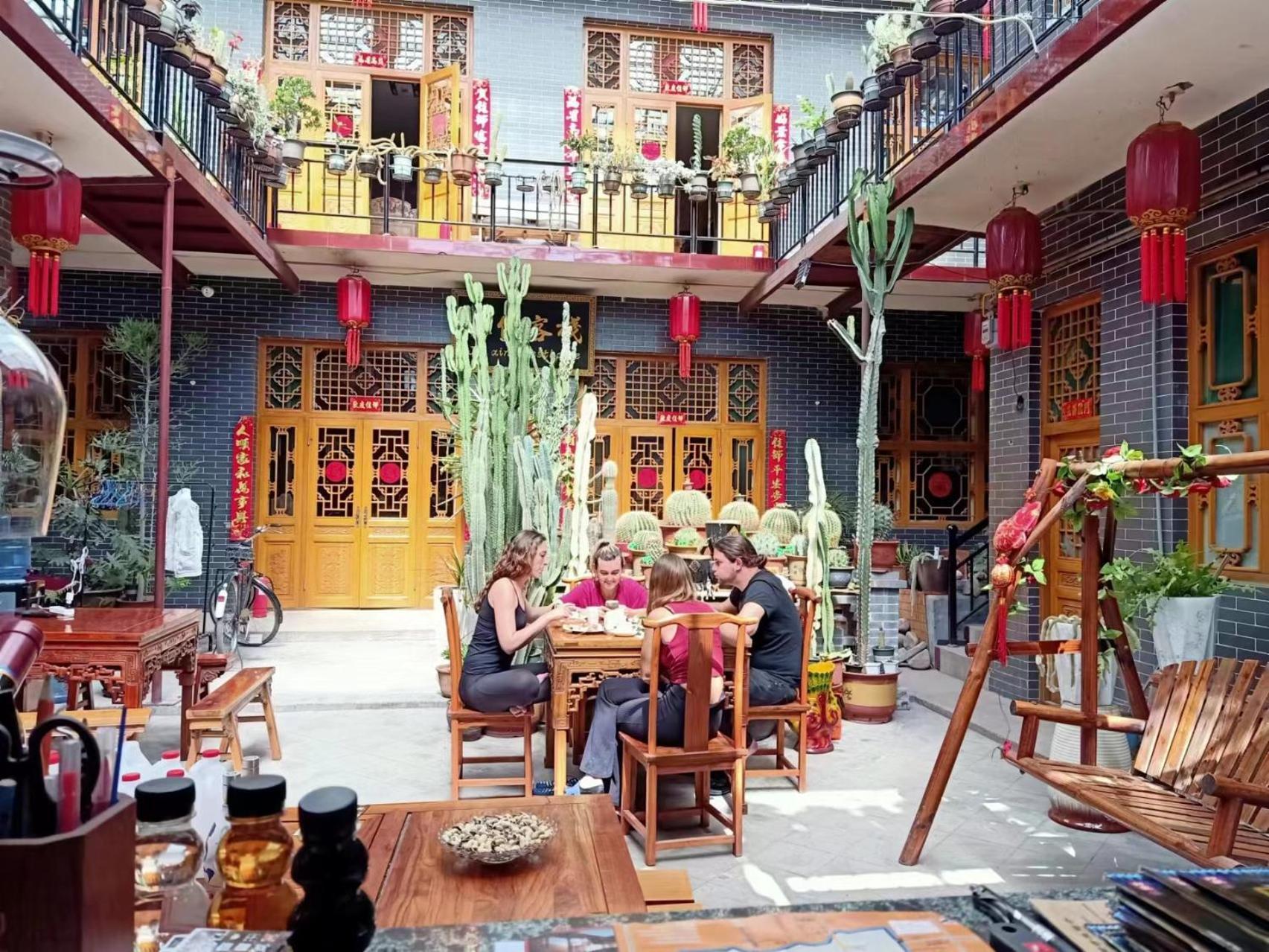 Pingyao Jiaxin Guesthouse Dış mekan fotoğraf